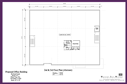 Preliminary Second/Third Floor Plan- Max. Contiguous