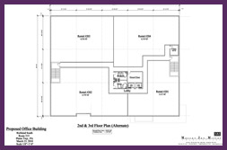 Preliminary Second/Third Floor Plan